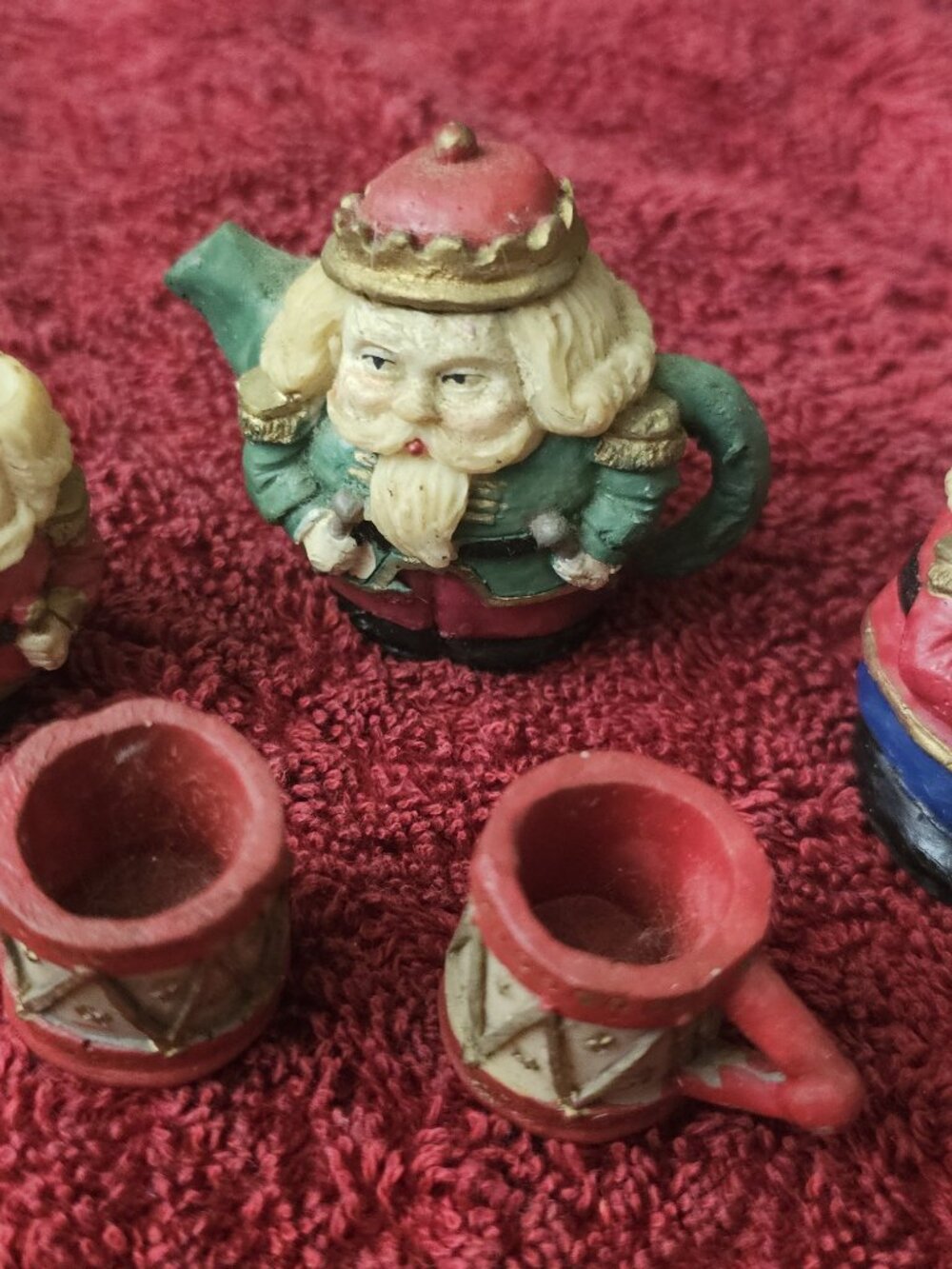 5 Small Holiday Trinkets - 3 Missing the Tops -Preowned